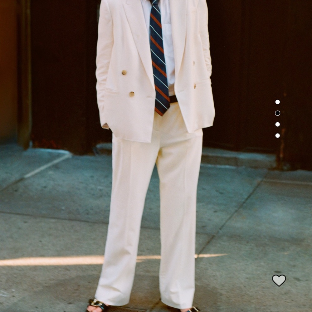 NWT J.Crew Essential Navy Blue Twill Trouser Pants 00